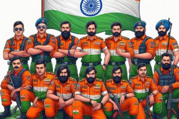 Indian NdRF Team